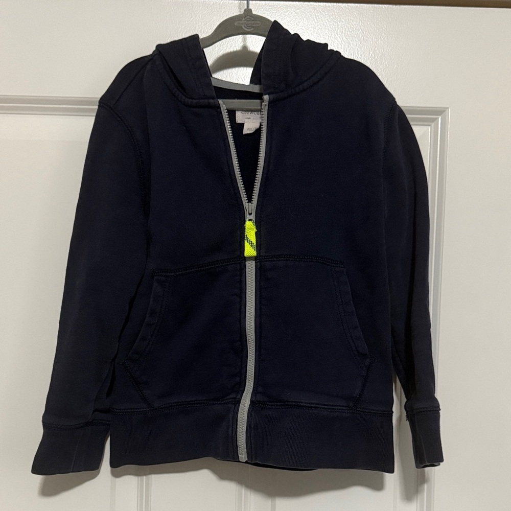 Crewcuts Navy Blue Zip-Up Hoodie